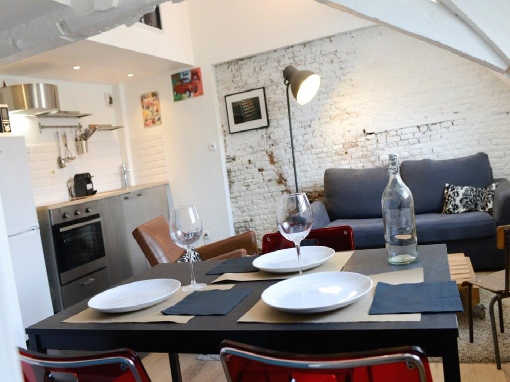 Souvenirs Vieux Lille Apartment 2 Chambres 24H24H Access الغرفة الصورة